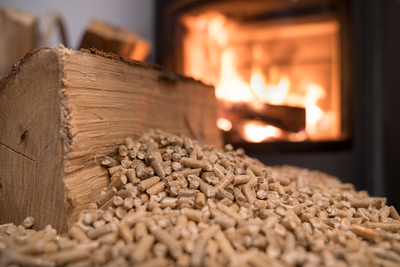 Chimeneas y pellet